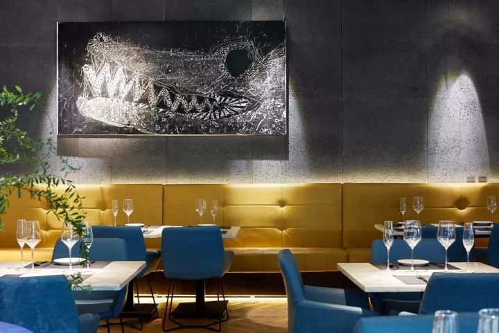 时尚餐厅设计-餐厅时尚设计图(图14) 餐厅时尚设计图_餐厅设计时尚_时尚餐厅设计