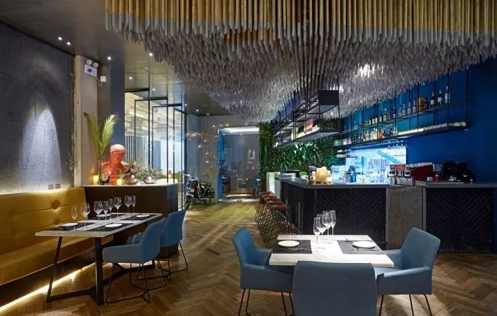 时尚餐厅设计-餐厅时尚设计图(图16) 时尚餐厅设计_餐厅时尚设计图_餐厅设计时尚