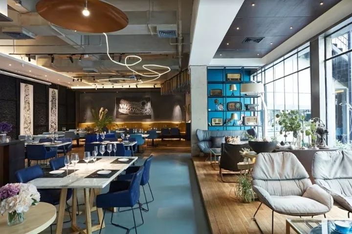 时尚餐厅设计-餐厅时尚设计图(图9) 餐厅设计时尚_时尚餐厅设计_餐厅时尚设计图