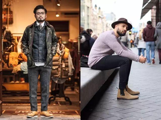 靴子男士_靴子的搭配穿法男_时尚男靴子
