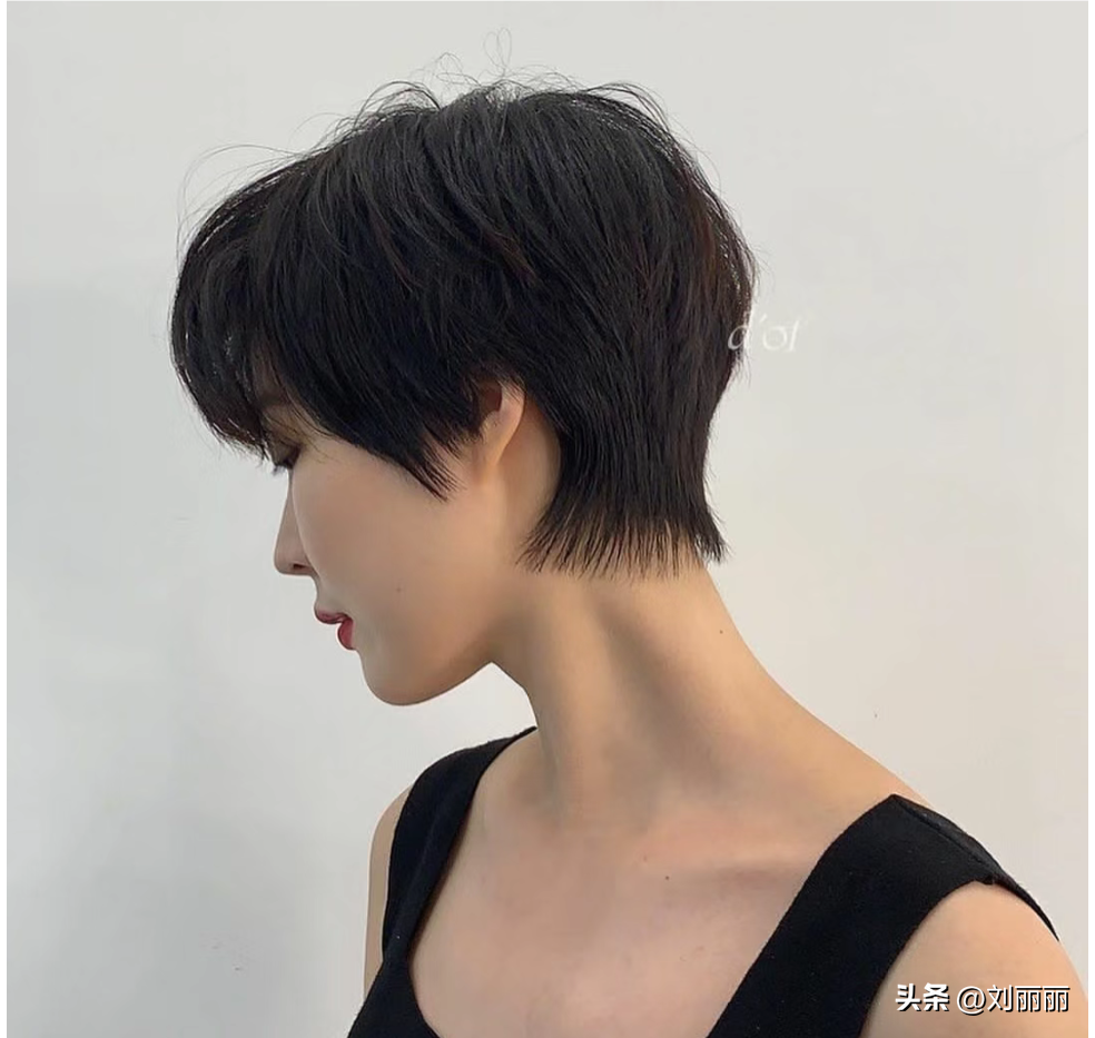 短发时尚女孩图片头像_女生时尚短发图片_短发时尚女生图片大全