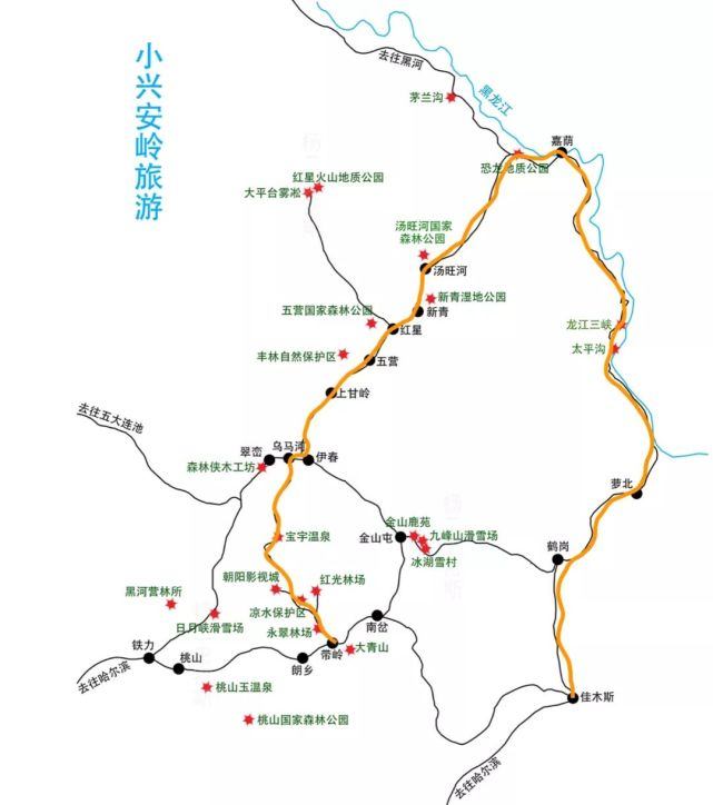 兴安岭旅游_兴安岭自驾游_大小兴安岭旅游攻略