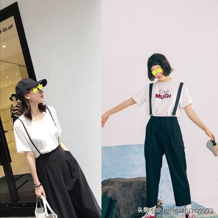 穿背带裤扎什么头发好看学生_学生气背带裤如何穿才时尚_背带裤学生女