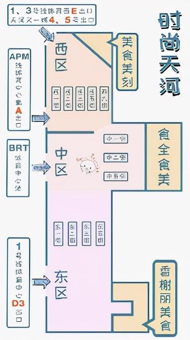 时尚天河的美食_时尚天河商业广场美食_天河美食街