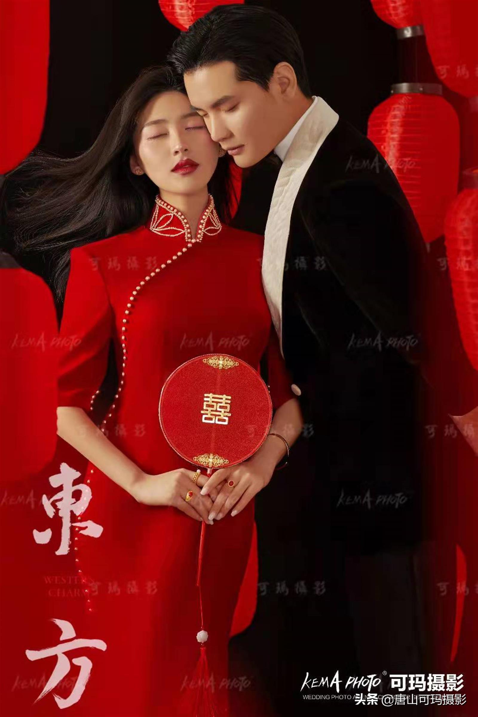 婚纱照中国风图片大全_婚纱照风格中国风_时尚中国风婚纱照图片